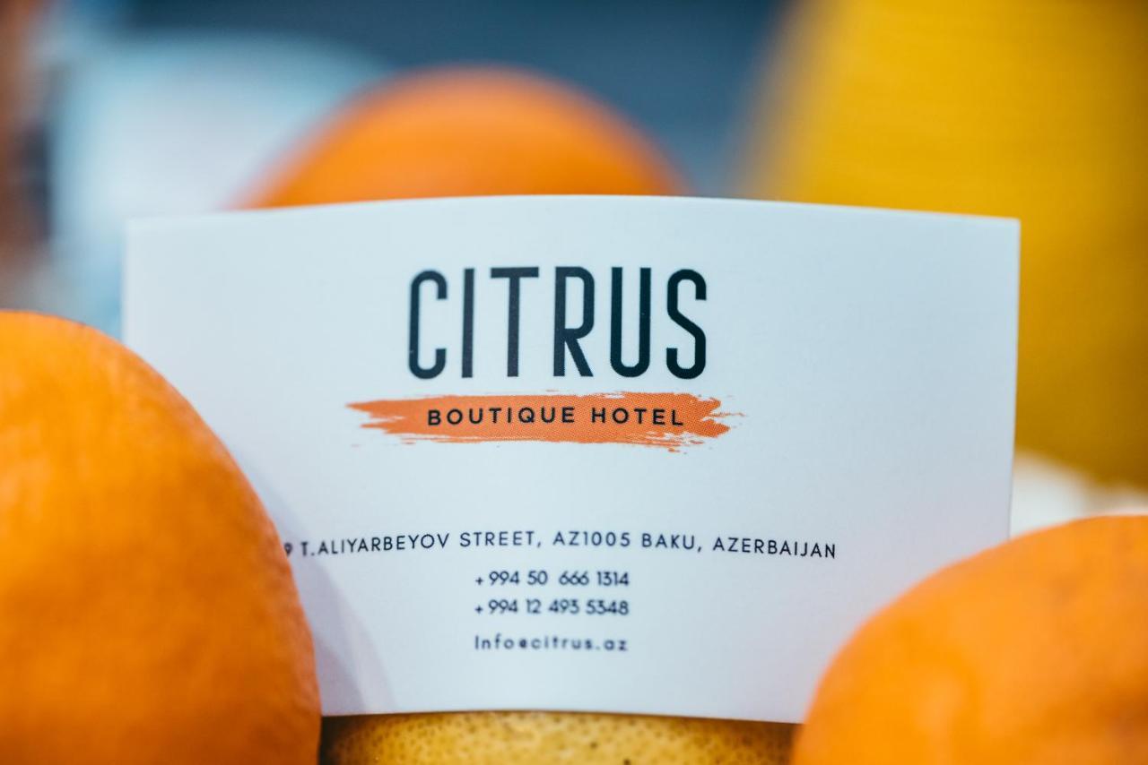 Citrus Boutique Hotel باكو المظهر الخارجي الصورة